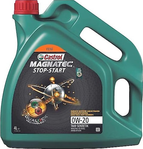 Castrol Magnatec Stop-Start 0W-20 4 lt Motor Yağı - 2024