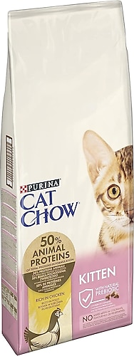 Cat Chow Kitten Tavuklu 15 kg Yavru Kedi Maması