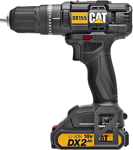 Cat DX155.1 18 V 2 Ah Çift Akülü Darbeli Matkap