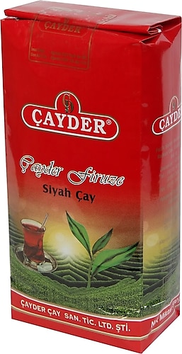 ÇAYDER Firuze İlk Hasat Çayı Siyah Dökme Çay 1 Kg