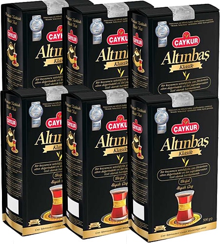 Çaykur Altınbaş 500 gr 6'lı Çay