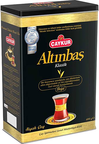 Çaykur Altınbaş Klasik Çay 400 Gr Teneke