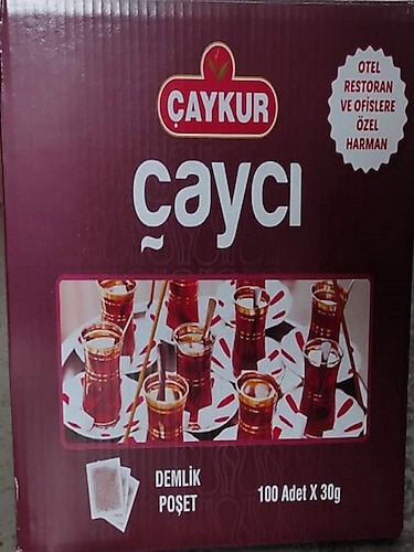 Çaykur Çaycı 30 gr 100'lü Demlik Poşet Çay
