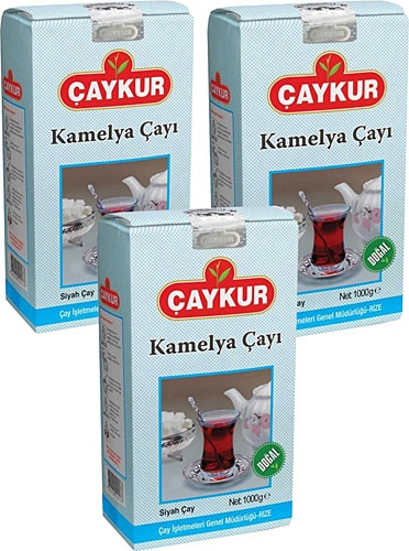 Çaykur Kamelya 1 kg 3'lü Çay