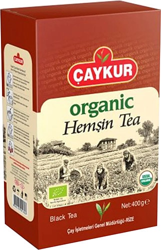 Çaykur Organik Hemşin Çayı 400 gr 2'li Karton Kutu
