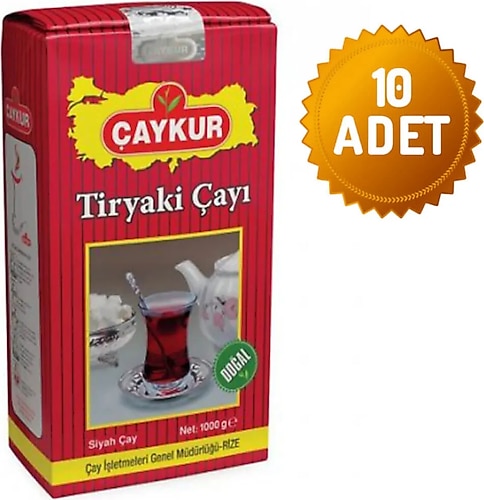 Çaykur Tiryaki 1 kg 10'lu Çay