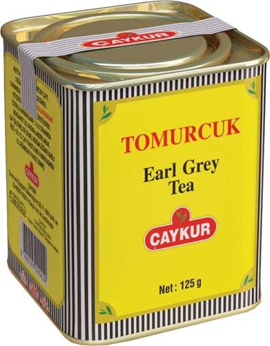 Çaykur Tomurcuk Earl Grey 125 gr 12'li Teneke Çay