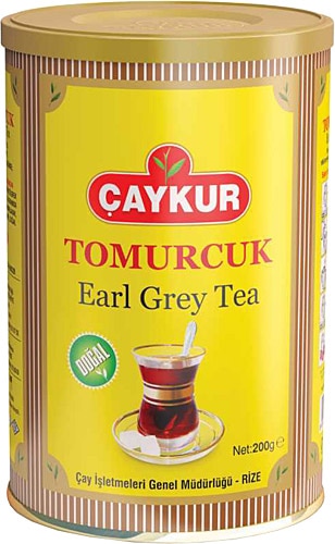Çaykur Tomurcuk Earl Grey 200 gr Teneke Çay