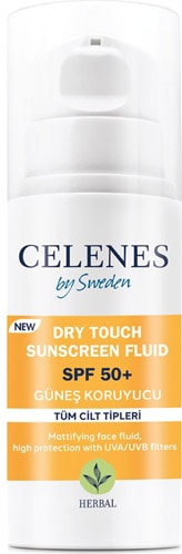 Celenes By Sweden Dry Touch Fluid 50 Faktör Güneş Kremi 50 ml