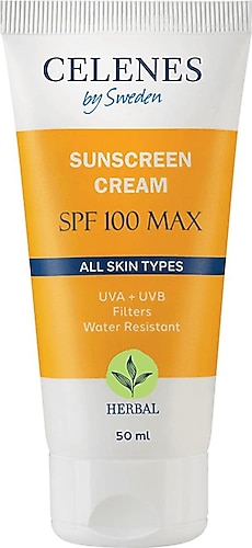 Celenes By Sweden Max 100 Faktör Güneş Kremi 50 ml