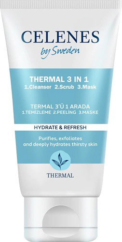 Celenes Thermal 3 in1 Peeling Maske Temizleyici 150 ml