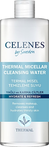 Celenes Thermal Yağlı ve Karma Ciltler 250 ml Misel Temizleme Suyu