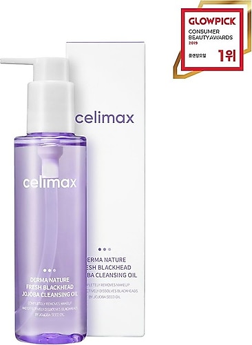 Celimax Jojoba Yağı Içeren Siyah Nokta Ve Makyaj Temizleme Yağı Fresh Blackhead Jojoba Cleansing Oil 150 ml