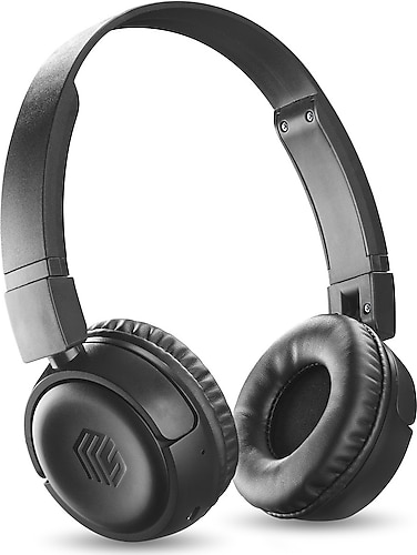 Cellularline Music Sound Vibed Siyah Kulak Üstü Bluetooth Kulaklık