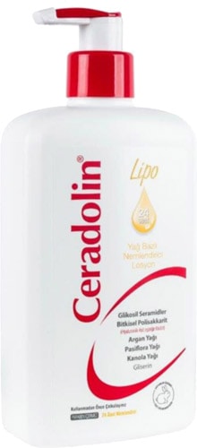 Ceradolin Lipo Yağ Bazlı 500 ml Nemlendirici Losyon