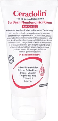 Ceradolin Parfümsüz Su Bazlı 50 ml Nemlendirici Krem