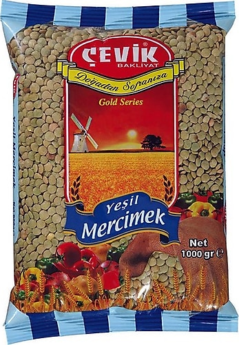 Çevik 1 kg Yeşil Mercimek