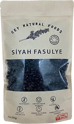 Cey Natural Foods 500 gr Siyah Fasulye