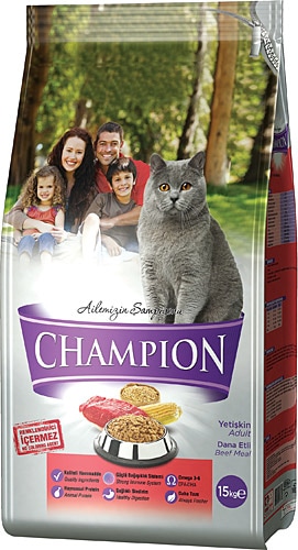 Champion Dana Etli 15 kg Yetişkin Kuru Kedi Maması