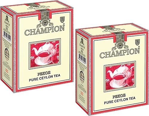 Champion Pekoe 1000 gr (SUPER PEKOE) X 2 Adet - Seylan Siyah Çayı