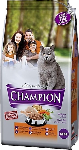 Champion Tavuk Etli 15 kg Yetişkin Kedi Maması