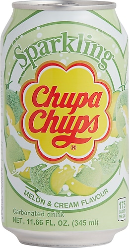 Chupa Chups Sparkling Melon-Cream Flavour 345 ml