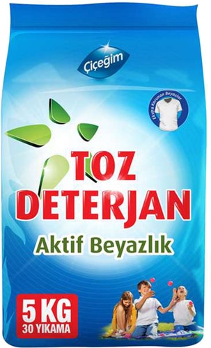 Çiçeğim Beyazlar için 5 kg Toz Deterjan