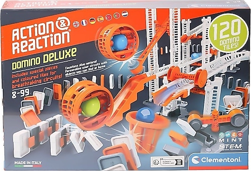 Clementoni Action & Reaction Domino Deluxe 19339