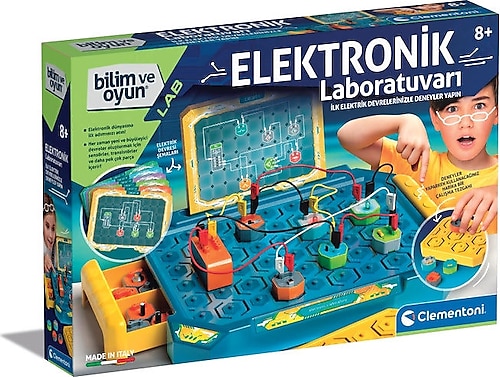 Clementoni Bilim ve Oyun Elektronik Laboratuvarı 64328