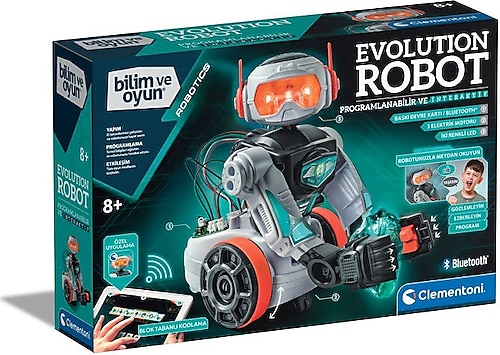 Clementoni Bilim ve Oyun Evolution Oyuncak Robot 64829