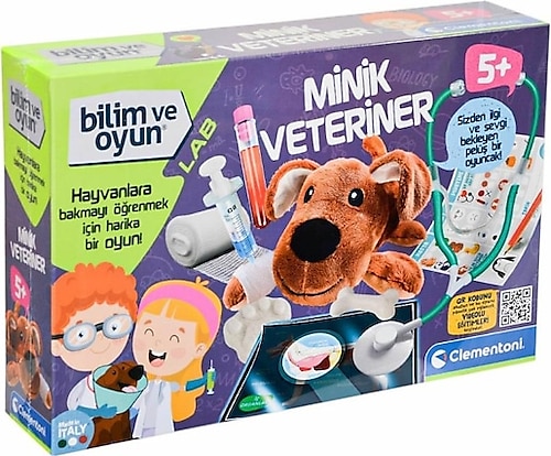 Clementoni Bilim ve Oyun Minik Veteriner 64195