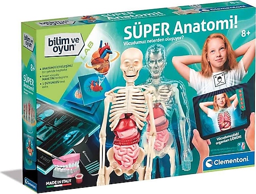 Clementoni Bilim ve Oyun Süper Anatomi 64474