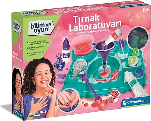 Clementoni Bilim ve Oyun Tırnak Labaratuvarı 64471