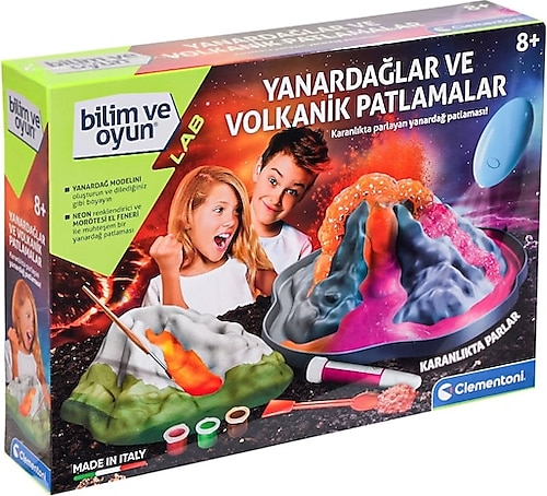 Clementoni Bilim ve Oyun Yanardağlar ve Volkanik Patlamalar 64193
