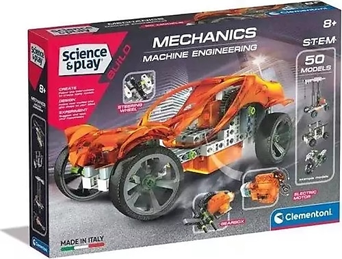 Clementoni Eğitici Set Mekanik Laboratuvar Bilim ve Oyun: Makine Mühendisi