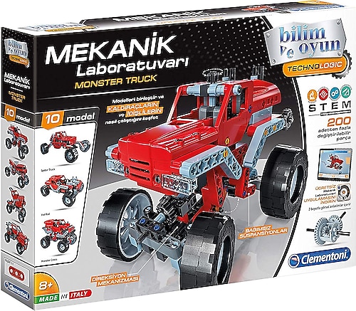 Clementoni Mekanik Laboratuvarı Canavar Kamyonlar