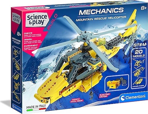 Clementoni Mekanik Laboratuvarı Kurtarma Helikopteri 75063