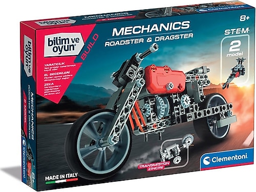 Clementoni Mekanik Laboratuvarı Roadster ve Dragster 75079
