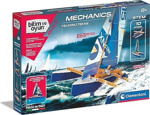Clementoni Mekanik Laboratuvarı Yelkenli Tekne 64319
