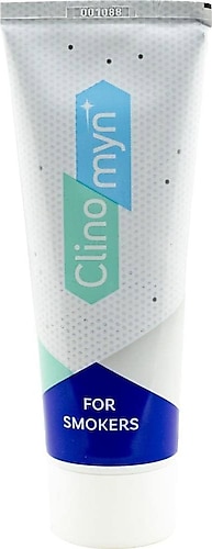 Clinomyn Sigara İçenler için Beyazlatıcı Florürlü Diş Macunu 75 ml