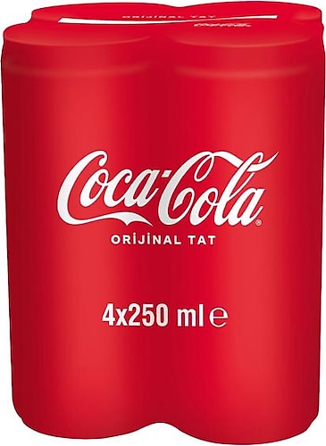 Coca Cola 4x250 ml