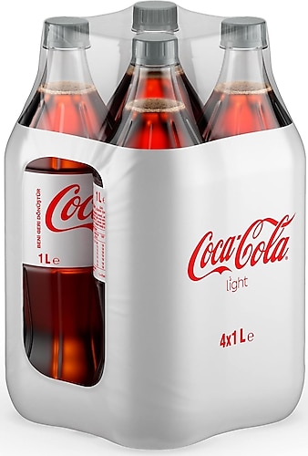 Coca Cola Light 1 lt 4'lü