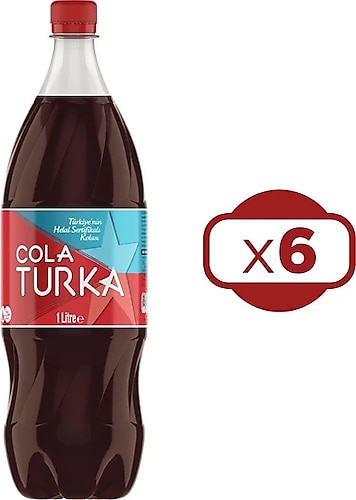 Cola Turka Kola 1 Lt X 6 Adet