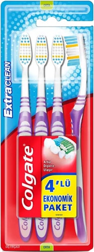Colgate Extra Clean Orta 3+1 Diş Fırçası