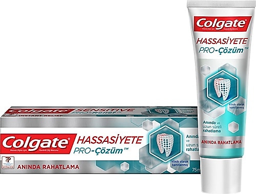 Colgate Hassasiyete Pro-Çözüm Anında Rahatlama Florürlü Diş Macunu 75 ml