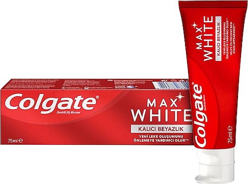 Colgate Max White Kalıcı Beyazlık Florürlü Diş Macunu 75 ml