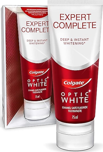 Colgate Optic White Expert Complete Beyazlatıcı Florürlü Diş Macunu 75 ml