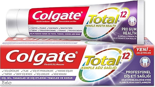Colgate Total Profesyonel Diş Eti Sağlığı Florürlü Diş Macunu 50 ml