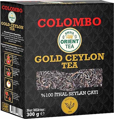 Colombo Seylan Yaprak 300 gr Siyah Dökme Çay