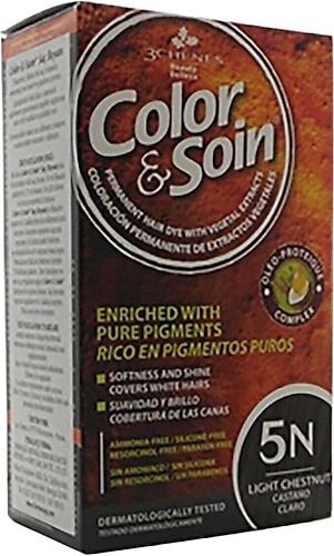Color Soin Organik 5N Chatain Clair Saç Boyası